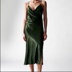 NWT Beautiful Emerald Green Slip Dress!